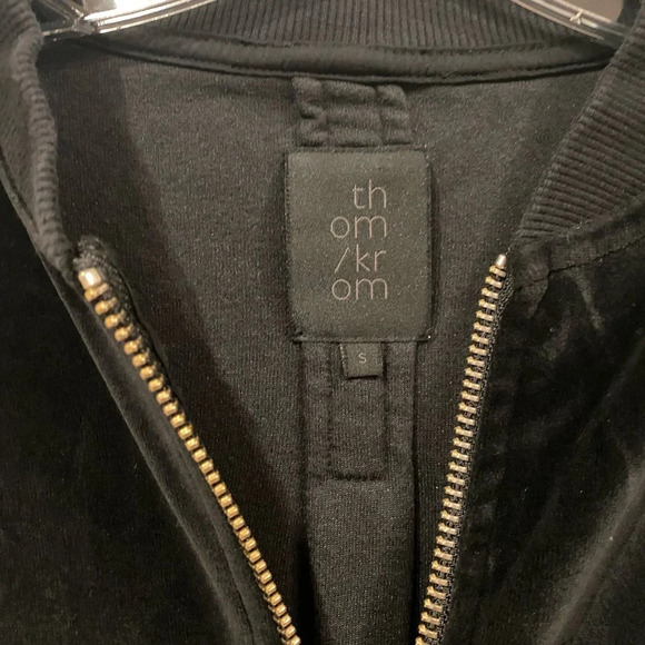 Thom Krom Velvet Jacket Size Small EUC - Picture 3 of 4